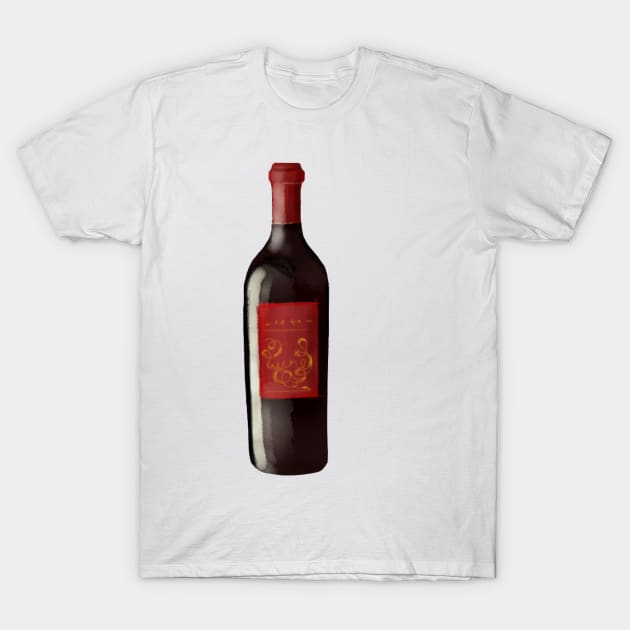 Wine T-Shirt by melissamiddle